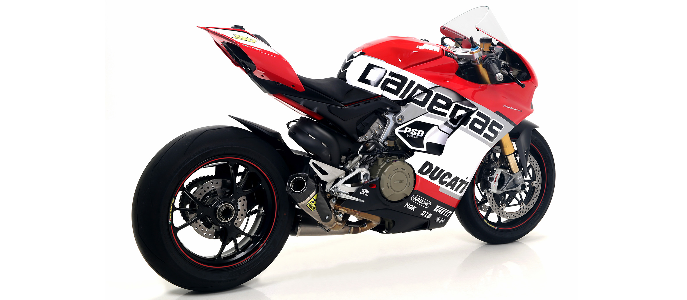 Arrow Race Works ¾ Titaium Exhaust for Ducati Panigale V4 / V4S / V4R -  Redline Racing Store