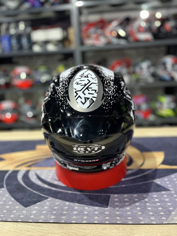 KYT Striker 2SV Neutron White Helmet - Image 4