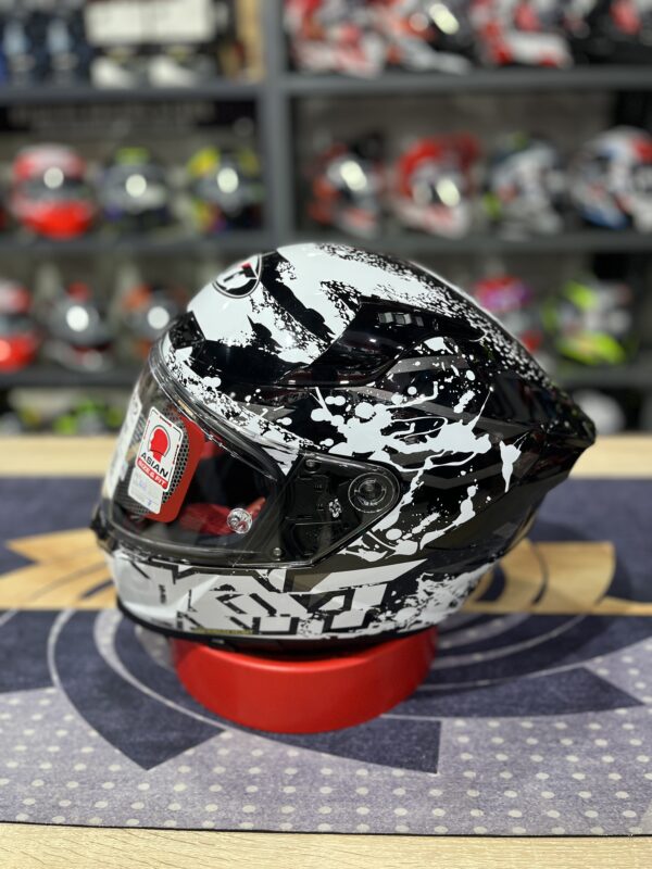 KYT Striker 2SV Neutron White Helmet